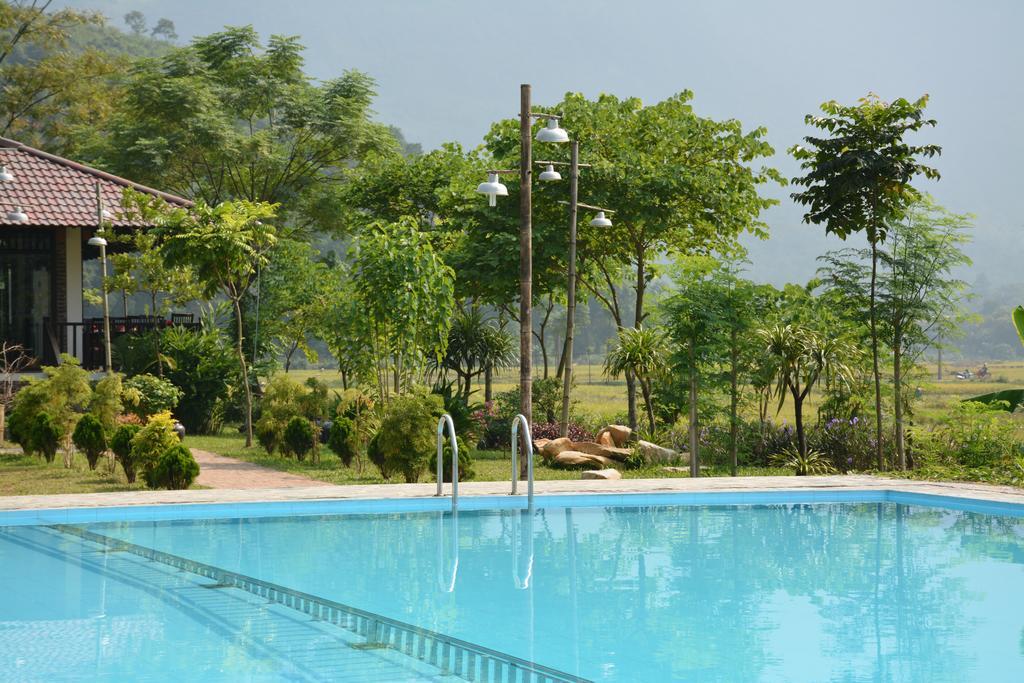 Sol Bungalows Hotel Mai Châu Buitenkant foto