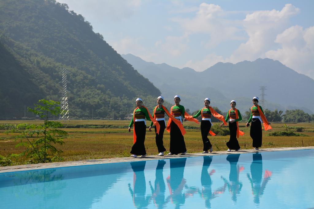 Sol Bungalows Hotel Mai Châu Buitenkant foto