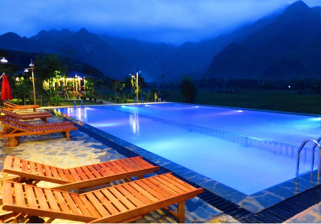 Sol Bungalows Hotel Mai Châu Buitenkant foto