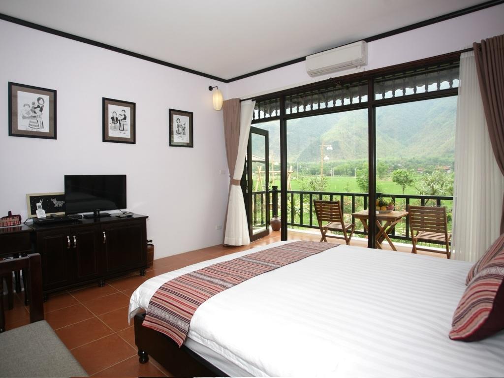 Sol Bungalows Hotel Mai Châu Buitenkant foto